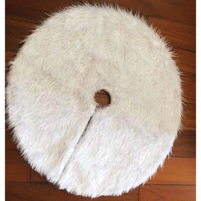 Faux Fur Christmas Tree Skirt,Fur Christmas Tree Skirt,Christmas Tree Skirt