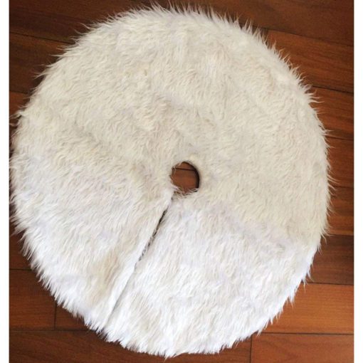 Faux Fur Christmas Tree Skirt,Fur Christmas Tree Skirt,Christmas Tree Skirt