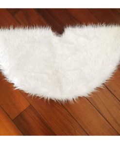 Faux Fur Christmas Tree Skirt,Fur Christmas Tree Skirt,Christmas Tree Skirt