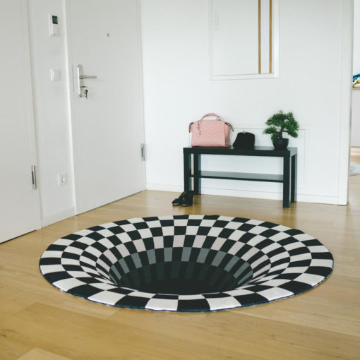 Optical Illusion Rug