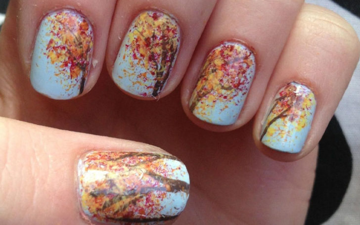 Fall Nail Design,Fall Nail,Nail Design