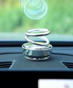 Double Ring,Car Dashboard Solar Double Ring Aroma Suspension