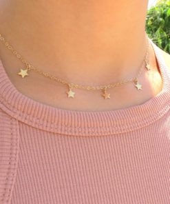 Dainty Star Necklace,Star Necklace