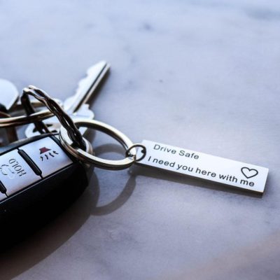 Drive Safe Keychain