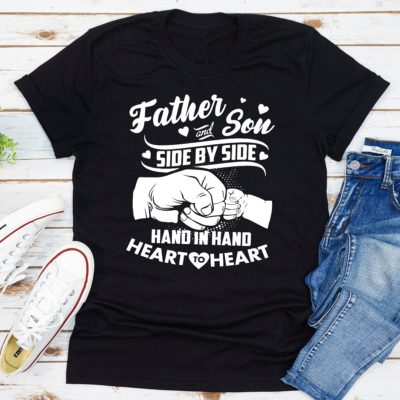 Father and Son T-shirt,father and son