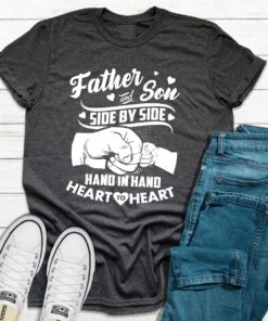 Father and Son T-shirt,father and son