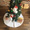 Faux Fur Christmas Tree Skirt,Fur Christmas Tree Skirt,Christmas Tree Skirt