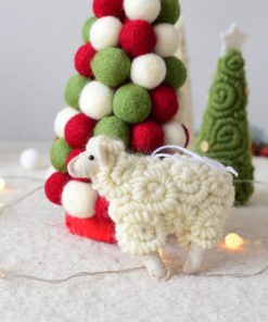 Sheep Ornament,Felt Sheep,Felt Sheep Ornament