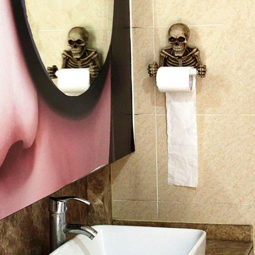 Skeleton Toilet Paper Holder,Skeleton Toilet