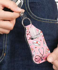 Hand Sanitizer Holder Keychain,Hand Sanitizer Holder