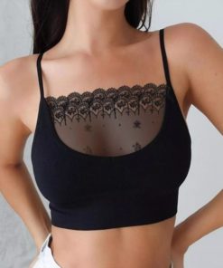 Bra Crop Tops,Bra Crop,Crop Tops,Patchwork Bra,Intimates Lace Patchwork Bra Crop Tops