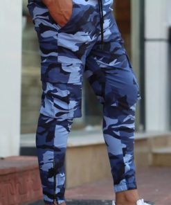 Blue Camo Pants