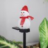 Solar Snowman,Outdoor Solar Snowman,Snowman Decoration