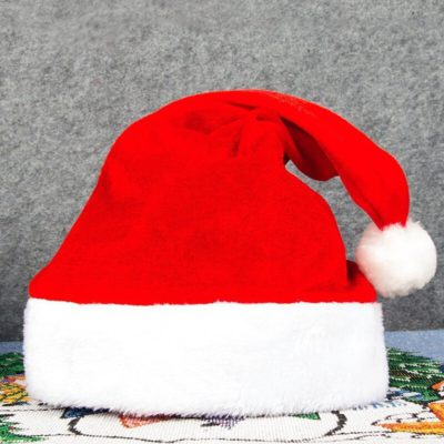 Plush Santa Hat,Plush Santa