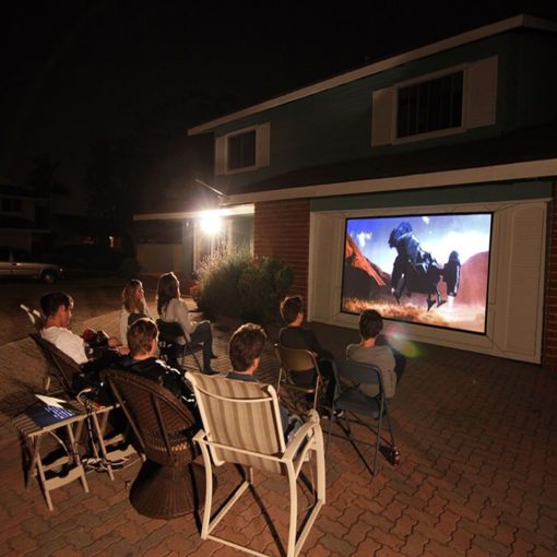 Portable Anti-Light Outdoor Projector Screen