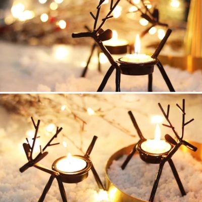 Reindeer Tea Light Holders,Tea Light Holders