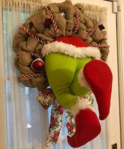 Grinch Christmas Wreath