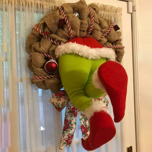 Grinch Christmas Wreath