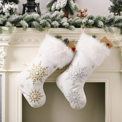 Faux Fur Christmas Stocking,Faux Fur Christmas