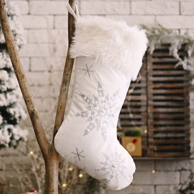 Faux Fur Christmas Stocking,Faux Fur Christmas