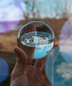 Engraved Solar System Sphere