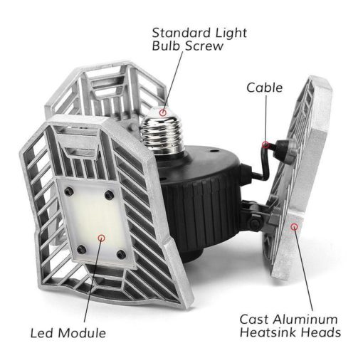 Deformable Lamp,Led Garage