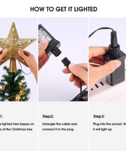 Tree Topper Projector,vivid led