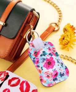 Hand Sanitizer Holder Keychain,Hand Sanitizer Holder