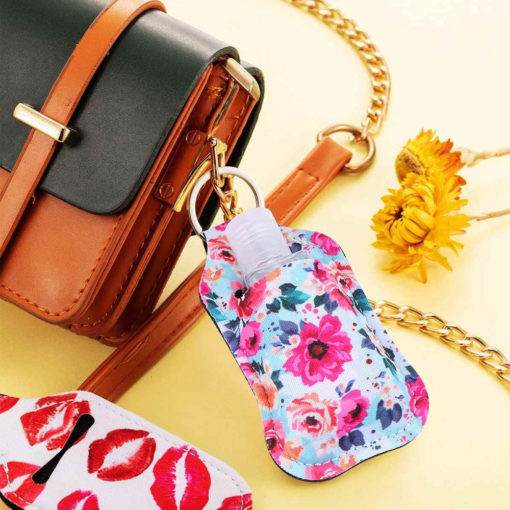 Hand Sanitizer Holder Keychain,Hand Sanitizer Holder