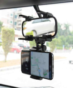 Rear View Mirror Phone Holder