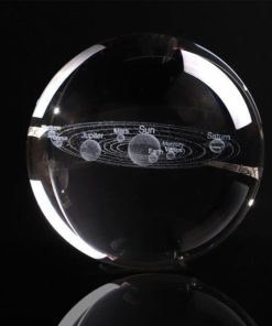 Engraved Solar System Sphere