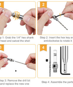 Hinge Drill Bits