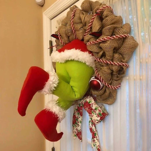 Grinch Christmas Wreath