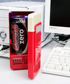 Mini USB Desktop Fridge - Can Cooler & Drink Warmer