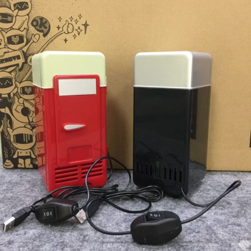 Mini USB Desktop Fridge - Can Cooler & Drink Warmer