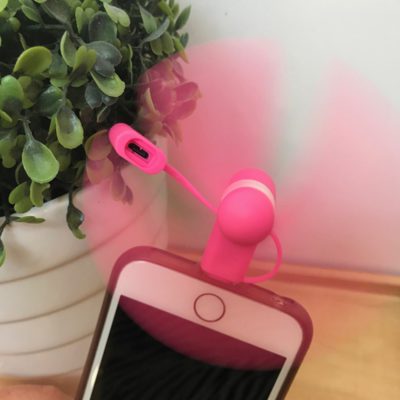 2-in-1 iPhone/Android Mini Cell Phone Fan