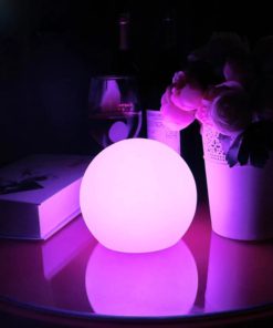 Remote Controlled 16 Color LED Glowing Ball Lights