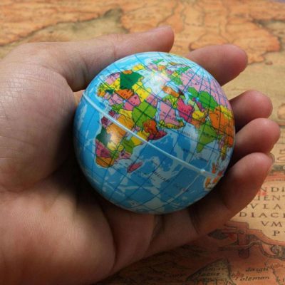 World Globe Stress Ball