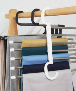 5-In-1 Stainless Steel Multi-Functional Pants Rack Hanger