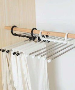 5-In-1 Stainless Steel Multi-Functional Pants Rack Hanger