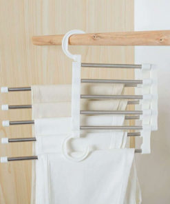 5-In-1 Stainless Steel Multi-Functional Pants Rack Hanger