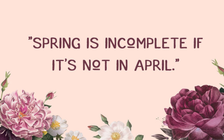 April Quotes