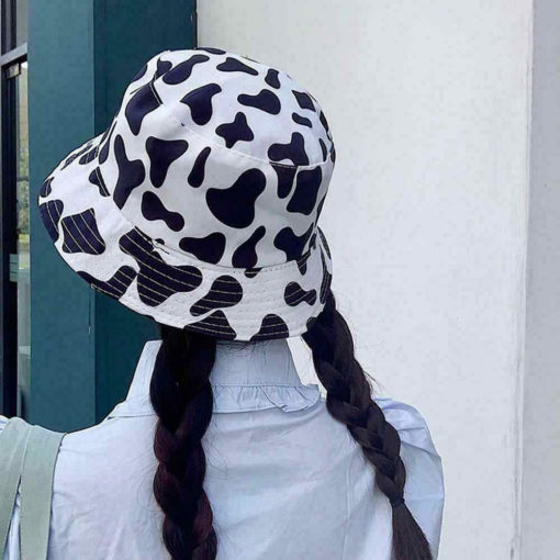 Cow Print Bucket Hat