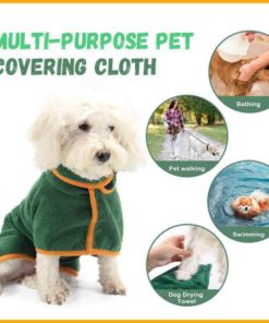 Super Absorbent Pet Bathrobe