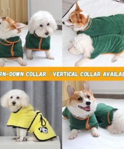 Super Absorbent Pet Bathrobe