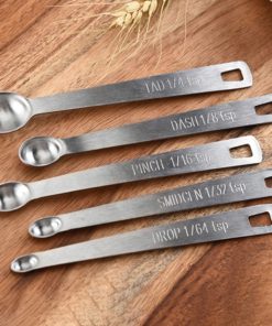 Labelled Mini Measuring Spoons Set of 5