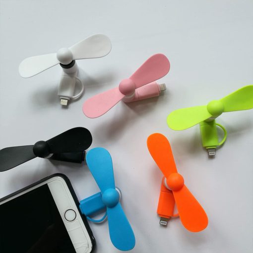 2-in-1 iPhone/Android Mini Cell Phone Fan