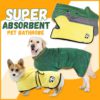 Super Absorbent Pet Bathrobe