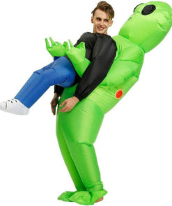 Alien Carrying Human Costume