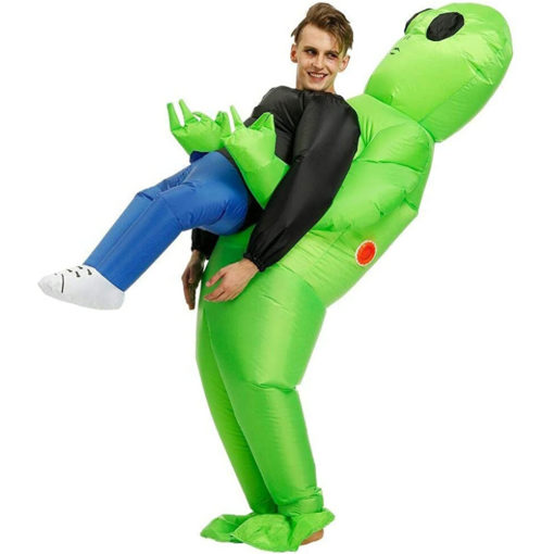 Alien Carrying Human Costume